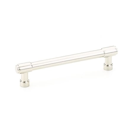 Emtek Jasper Cabinet Pull with 5 in Center to Center Polished Nickel Lifetime Finish 86688US14